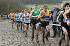 Mens under-17s 2018 British Inter Counties Cross Country Champs., Prestwold Hall, Loughborough. Photo: David T. Hewitson/Sports for All Pics